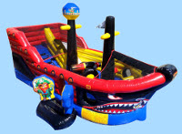 Pirate Ship Inflatable Combo